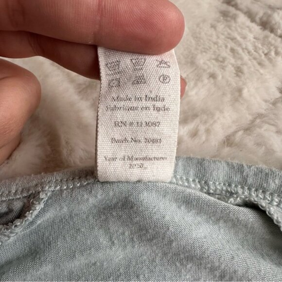 Kate Quinn | "Blue Cars" Bamboo short sleeve Kimono bodysuit | Size 6-12 Month - Picture 11 of 11